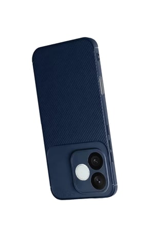 Newface Huawei Honor 600 Lite Auto Focus Karbon Kapak - Lacivert