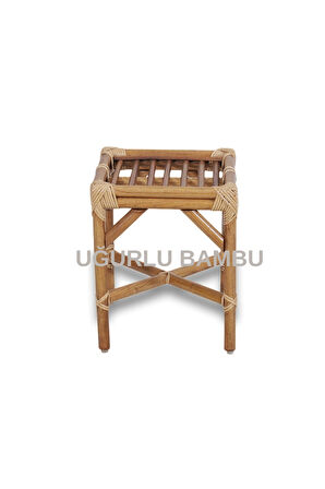 Uğurlu Bambu Tabure