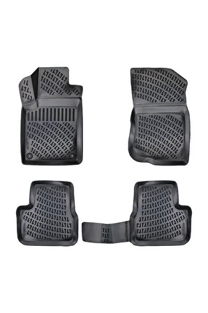 Citroen C3 2015 Araca Özel Tasarım 3D Havuzlu Paspas