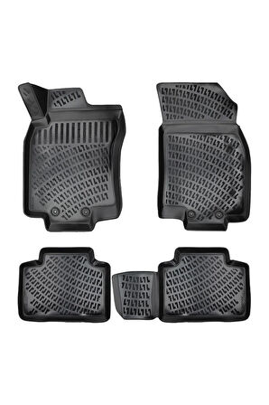 Nissan Xtrail 2020 Araca Özel Tasarım 3D Havuzlu Paspas