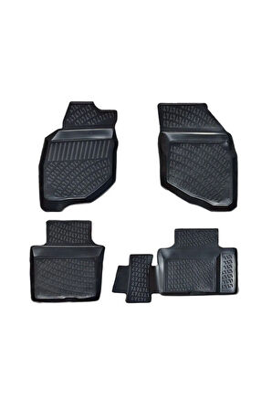 Honda City 2008 Araca Özel Tasarım 3D Havuzlu Paspas