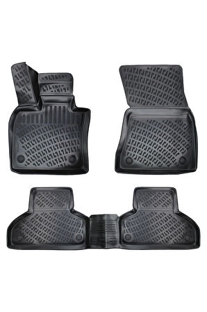 Bmw X6 F16 2016 Araca Özel Tasarım 3D Havuzlu Paspas