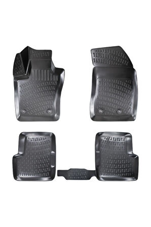 Jeep Renegade 2017 Araca Özel Tasarım 3D Havuzlu Paspas