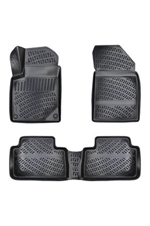 Peugeot 407 2009 Araca Özel Tasarım 3D Havuzlu Paspas