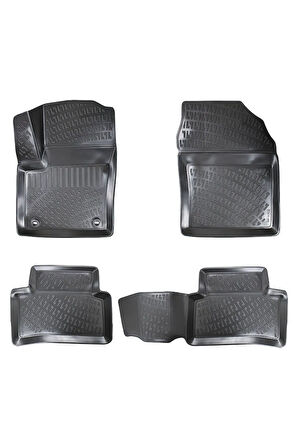 Toyota C-HR 2018 Araca Özel Tasarım 3D Havuzlu Paspas