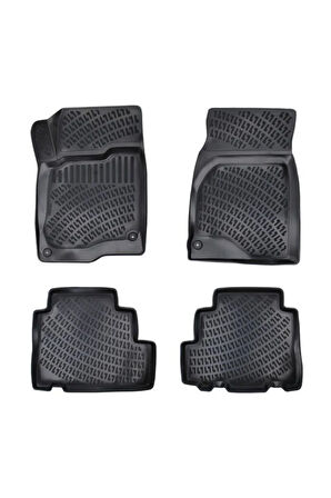 Chevrolet Captiva 2010 Araca Özel Tasarım 3D Havuzlu Paspas