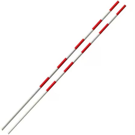 Premium Saha Aksesuarı Antrenman Yardımı VA-1800 Fiber Voleybol Anteni Çift 180CMX10 mm