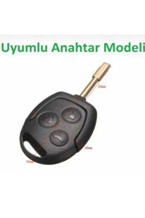 Ford Fiesta Mondeo Focus Transit Fusion Silikon Anahtar Koruma Kılıf 2.resime Bakınız