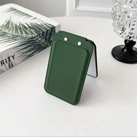 Apple iPhone 11 Pro Max Uyumlu Aynalı Magsafe Kartlık