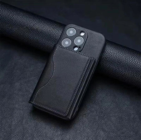 Apple iPhone 15 Uyumlu Magsafe Cüzdan Kartlık