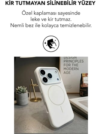 Apple iPhone 17 Pro Uyumlu Magsafe Lansman Silikon Kılıf