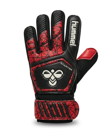 Özel Üretim Salon Kauçuk Siyah Hummel Hml Starter Gk Black-Red 6 No