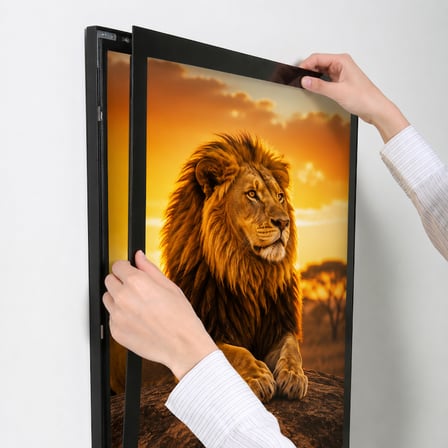 Magneco Ledbox Tek Taraflı Işıklı Çerçeve A3