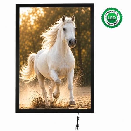 Magneco Ledbox Tek Taraflı İşıklı Çerçeve B1