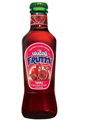 Uludağ Frutti Nar Aromalı Maden Suyu 200 Ml X 24 Adet