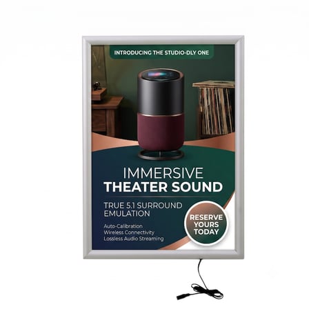 Buy Max Ledbox Tek Taraflı Işıklı Çerçeve B2