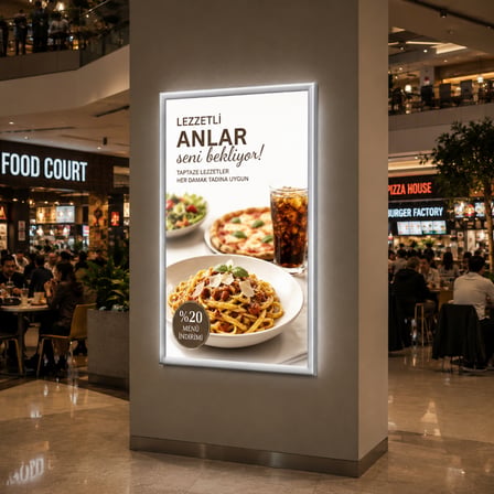 Buy Max Ledbox Tek Taraflı Işıklı Çerçeve B2