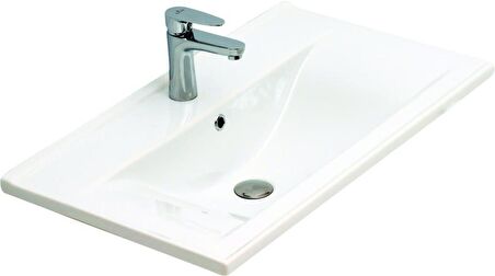 Alvit Thın 80 Cm Dolap Uyumlu Düz Lavabo