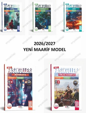 Ulti Yayınları 10. Sınıf Matematik Fizik Kimya Biyoloji  Edebiyat Ulti Fasikülleri Maarif Model