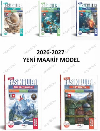 Ulti Yayınları 9. Sınıf Edebiyat Matematik Kimya Fizik Biyoloji Ulti Fasikülleri Maarif Model