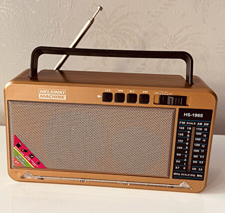 ULVİLA HS-1965 Bt Nostaljik Fm Radyo