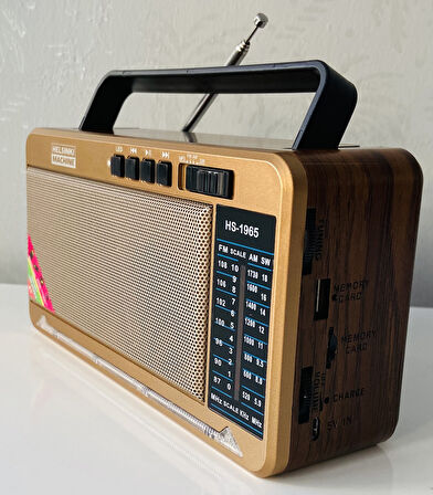 ULVİLA HS-1965 Bt Nostaljik Fm Radyo