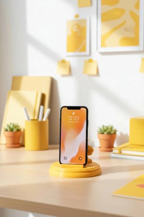 Noker Basketbolcu Telefon Tutucu | Masaüstü Telefon Standı