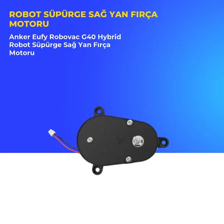 Anker Eufy Robovac G40 Hybrid Robot Süpürge Sağ Yan Fırça Motoru