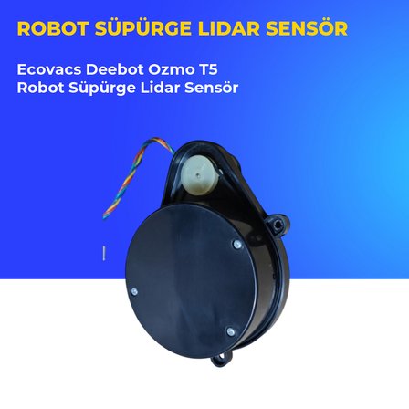 Ecovacs Deebot Ozmo T5 Robot Süpürge Lidar Sensör