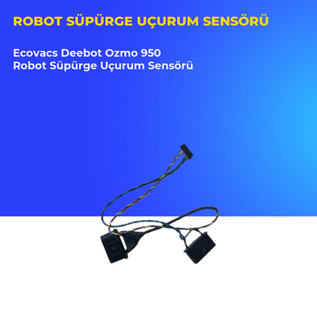 Ecovacs Deebot Ozmo 950 Robot Süpürge Uçurum Sensörü