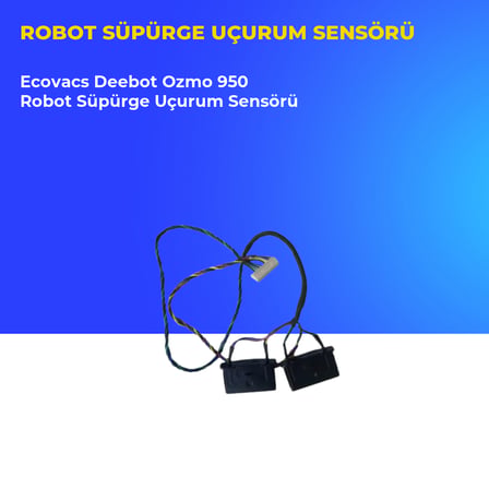 Ecovacs Deebot Ozmo 950 Robot Süpürge Uçurum Sensörü