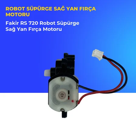 Fakir RS 720 Robot Süpürge Sağ Yan Fırça Motoru