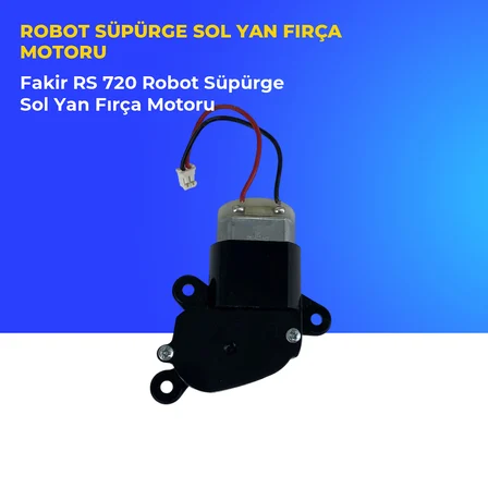 Fakir RS 720 Robot Süpürge Sol Yan Fırça Motoru
