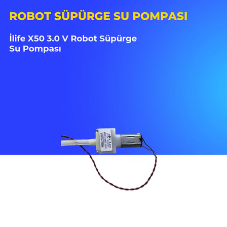 İlife X50 3.0 V Robot Süpürge Su Pompası
