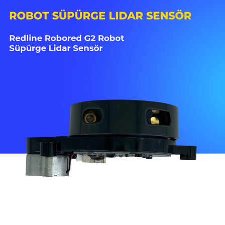 Redline Robored G2 Robot Süpürge Lidar Sensör