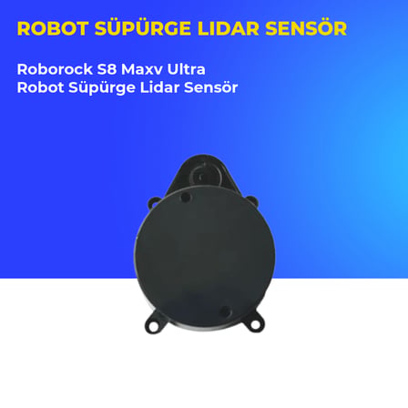 Roborock S8 Maxv Ultra Robot Süpürge Lidar Sensör