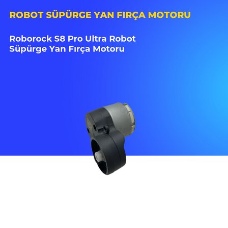 roborock s8 pro ultra robot süpürge yan fırça motoru