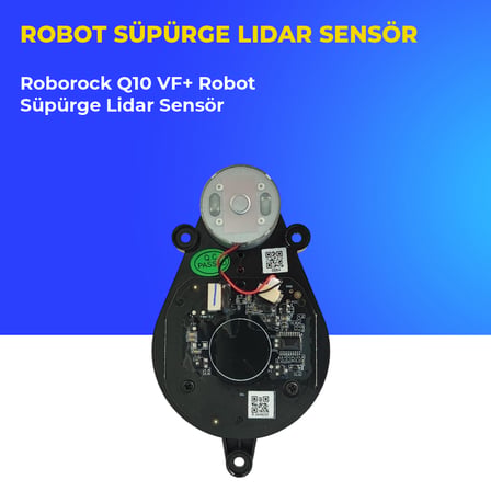 Roborock Q10 VF+ Robot Süpürge Lidar Sensör