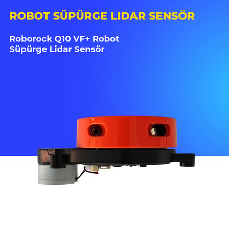 Roborock Q10 VF+ Robot Süpürge Lidar Sensör