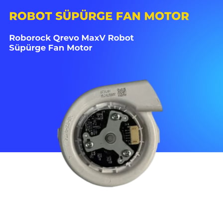 Roborock Qrevo MaxV Robot Süpürge Fan Motor