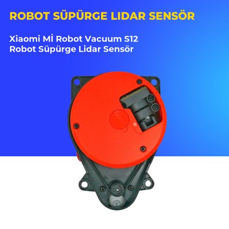 Xiaomi Mİ Robot Vacuum S12 Robot Süpürge Lidar Sensör
