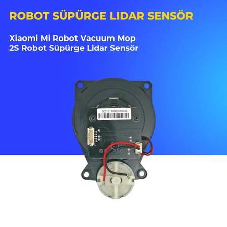 Xiaomi Mi Robot Vacuum Mop 2S Robot Süpürge Lidar Sensör