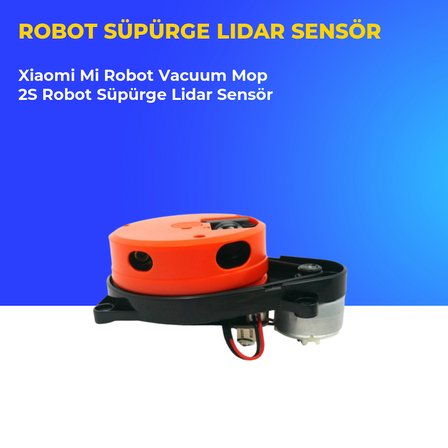 Xiaomi Mi Robot Vacuum Mop 2S Robot Süpürge Lidar Sensör