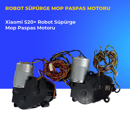 Xiaomi S20+ Robot Süpürge Mop Paspas Motoru