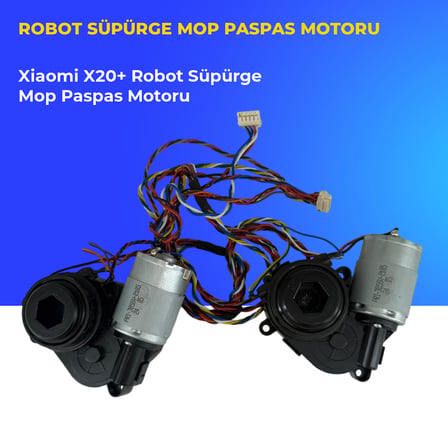 Xiaomi X20+ Robot Süpürge Mop Paspas Motoru