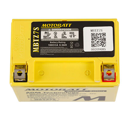 TVS Jupiter 125 Akü Motobatt Quadflex