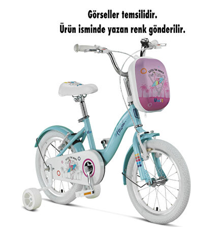 Ümit 1625 Hawaı Çantalı Kız Çocuk Bisikleti 16 Jant  Lila