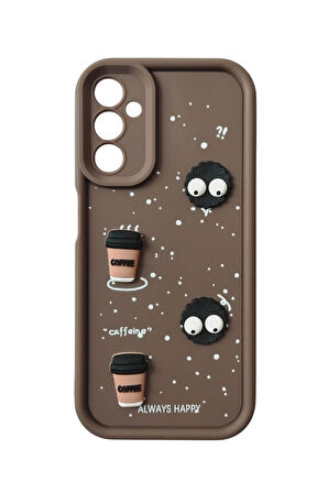 Samsung A14 Emojili Silikon Kılıf