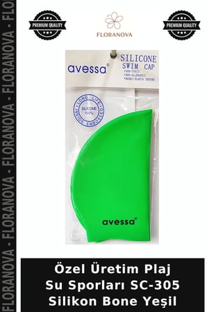 Özel Üretim Plaj Su Sporları SC-305 Silikon Bone Yeşil