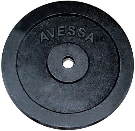 Premium Fitness Ağırlık Güç 1 kg Siyah Plaka (20)